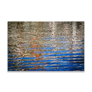 Un reflet des cabanes ostréicoles , photo de Sabine Chabot